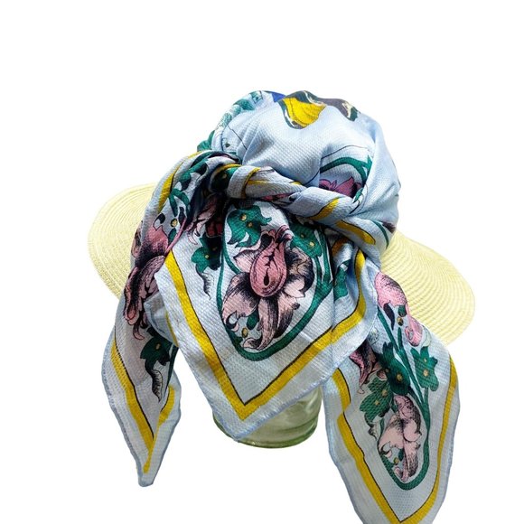 Coastal Granny Silk Scarf Sun Hat main image 4